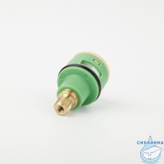 Дивертор для смесителя, пластик, керамика, h=40 мм, D=22 мм, поворотный, IDDIS, 997PC140SM