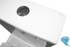 Унитаз напольный безободковый Azario Scala с бачком и сиденьем Soft Close (микролифт) AZ-8101