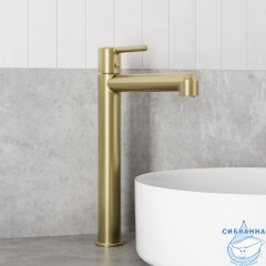 Смеситель для раковины Iddis Aiger AIGMG01i01 (золото матовое)