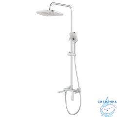 Душевая система Azario Conda 250 1 режим AZ-K2411BN (сатин )