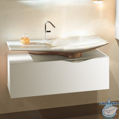 Тумба Jacob Delafon Stillness 120 белый с раковиной Stillness  120