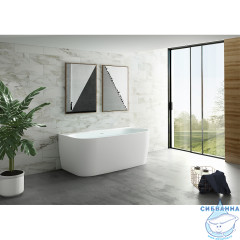 Акриловая ванна Allen Brau Priority 3 170x78 белый глянцевый