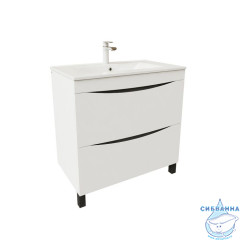 Тумба напольная, белая, 80 см, Cloud, IDDIS, CLO80WFi95. Подходит ум. 0138000i28