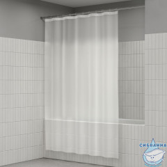 Штора для ванной комнаты, 180*180см, PEVA, P08PV11i11, IDDIS