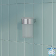 Стакан для зубных щеток, нержавеющая сталь, Petite, хром матовый, IDDIS, PETSSSGi45