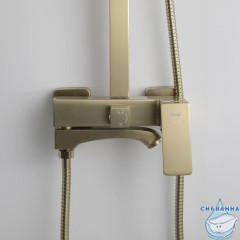 Душевая система Frap F2476-3 320 1 режим (сатин золотой)