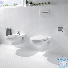 Комплект унитаза и инсталляции Roca Victoria Пэк c сиденьем Soft close, легкосъемное сиденье 893100000