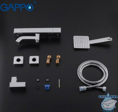 Смеситель для ванны Gappo G3291 (хром)