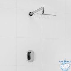 Встраиваемый комплект для душа с верхней душевой насадкой A12031