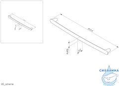 Полотенцедержатель AM.PM Sensation A30346400