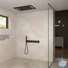 Душевая система Timo Petruma SX-5229/03SM 680 2 режима (черный матовый)