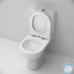 Унитаз напольный безободковый AM.PM Sunny FlashClean с бачком и сиденьем Soft Close (микролифт)