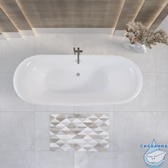 Ванна из искусственного камня Aqua de Marco Fidji 190х89