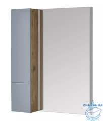 Модуль для зеркала Акватон Мишель 23 Дуб Рустикальный/Фьорд