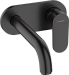 Встраиваемый смеситель для раковины Hansgrohe Vernis Blend 71576670 (черный матовый)