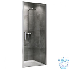 Дверь в нишу ABBER Sonnenstrand AG04070 70x195 профиль хром, стекло прозрачное