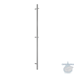 Полотенцесушитель электрический Terminus Uno 3х160 круглая (с возможностью скрытого подключения) (хром)