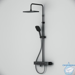 Душевая система Am.Pm Func 300 1 режим F078F722 (черный матовый)