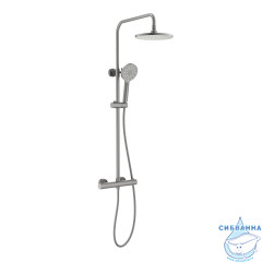 Душевая система Aquatek Европа 220 AQ2343BGM (черный хром)