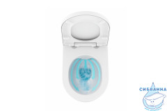 Унитаз подвесной безободковый Ravak Uni Chrome RimOff X01535 (без сиденья)