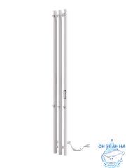 Полотенцесушитель электрический Indigo Style (с таймером) 13х120 белый матовый (с возможностью скрытого подключения, подключение R/L)