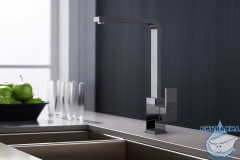 Смеситель для кухни Aquatek Либра AQ1680CR (хром)
