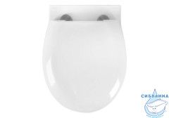 Унитаз подвесной безободковый Aquatek Альтаир AQ1980-00 с сиденьем Soft Close (микролифт)