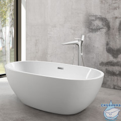 Смеситель для ванны напольный  Vincea VTF-102CH (хром)