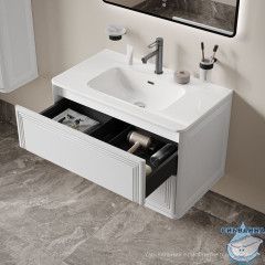 Тумба подвесная, 80 см, белый, Oxford Neo, IDDIS, OXN80W0i95 подходит умыв. 0108000i28