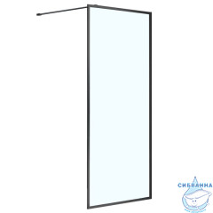 Walk-in Azario Richmond 90 профиль черный, стекло прозрачное AZ-NAG 6310 900 Black	
