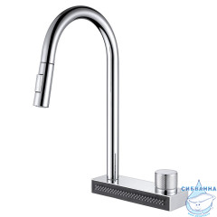 Смеситель для кухни Abber Wasser Kreis AF8114 (хром)