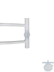 Полотенцесушитель электрический Санприз Классик П6 40х70 (белый матовый) (подключение универсальное)