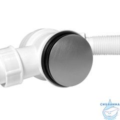 Слив-перелив для ванн Calypso CS0837BNA (никель)