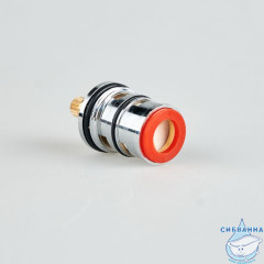 Дивертор для смесителя, латунь, керамика, 49 мм, поворотный, IDDIS, 997BC149SM