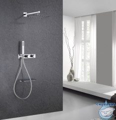 Душевая система Abber Rund AF8750 300 1 режим (хром)