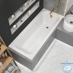 Акриловая ванна Whitecross Vibe 170x70 с каркасом