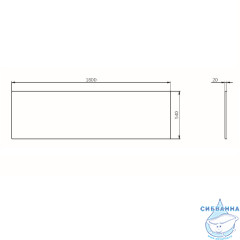 Панель фронтальная AM.PM Func 180