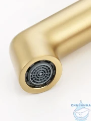 Смеситель для раковины Calypso CS1020-3 (сатин золотой)
