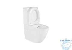 Унитаз напольный Aquatek Европа AQ2903-00 с бачком и сиденьем Soft Close (микролифт)