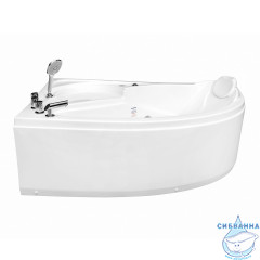 Акриовая ванна Gemy G9009 B L 150х100 с гидромассажем