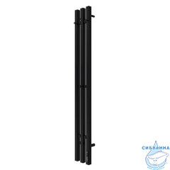 Полотенцесушитель электрический Terminus Tres квадратный 15х120 (черный)