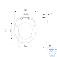 Крышка-сиденье AM.PM Tender с микролифтом C457851WHI