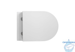 Унитаз подвесной безободковый Aquatek Вега AQ1904-00 (с сиденьем Soft Close (микролифт)