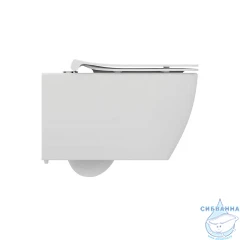 Унитаз подвесной безободковый со смывом торнадо Ideal Standard  I life O с сиденьем Soft Close (микролифт)