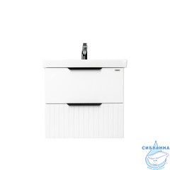 Тумба Viant Сицилия 60П с раковиной Como 60 белый