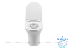 Унитаз подвесной Aquanet Rimless Roll 210766 (с сиденьем Soft Close (микролифт)