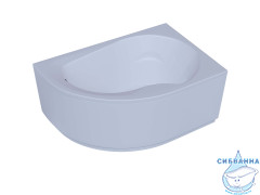 Акриловая ванна Aquatek Вирго R 150х100 с каркасом
