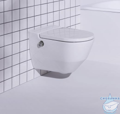 Унитаз подвесной безободковый Laufen Cleanet Navia 8.2060.1.400.000.1 с сиденьем Soft Close (микролифт)