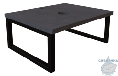  Столешница 1MARKA GRUNGE LOFT 60 Бетон темно-серый