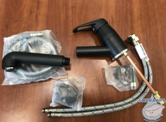 Смеситель для кухни Omoikiri Tateyama 4994136 (черный матовый)